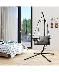 Slickblue Hanging Swing Chair with Stand