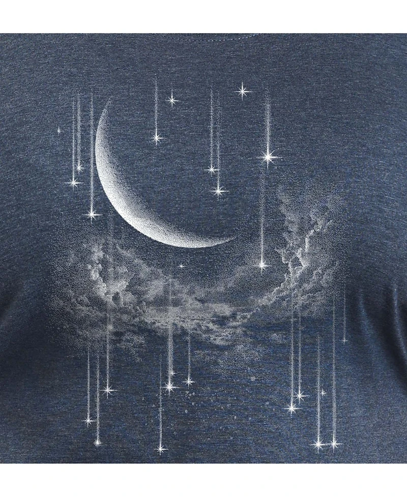 Hybrid Apparel Falling Stars Plus Graphic Tank