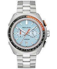 Bulova Men's Chronograph Racer Stainless Steel Bracelet Watch 42mm