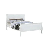 Streamdale Louis Philippe Panel Sleigh Bed, Full Size