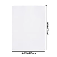 60x46" Rectangle Pvc Floor Mat Protector 1.5mm for Hard Wood Floors Home Office Chair Desk