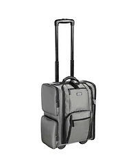 Byootique Rolling Makeup Train Case Side Pockets Cosmetic Pouch Travel