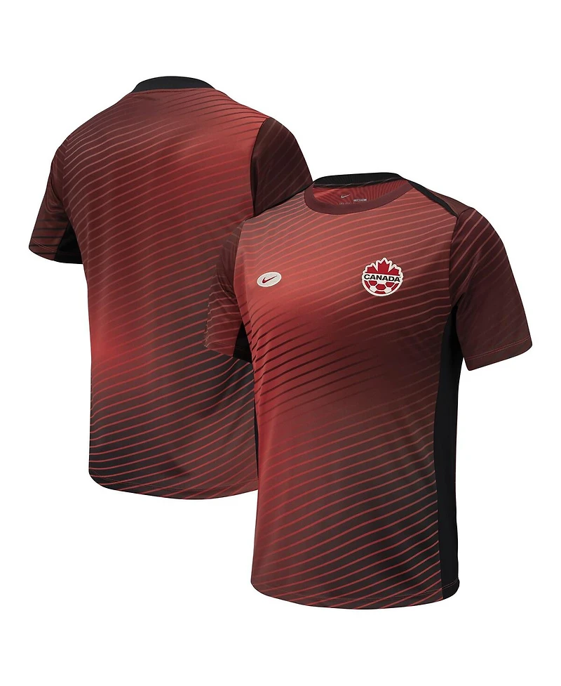 Nike Men's Red Canada Soccer 2024 Pre-Match Top