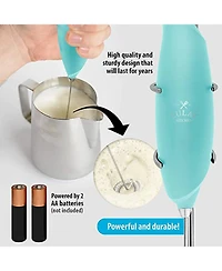 Easy Use Frother Handheld Foam Maker - One Touch Milk