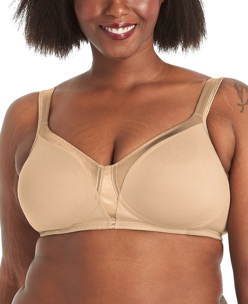 Playtex Full Figure 18 Hour Sleek & Smooth Wireless Bra 4803, Online Only