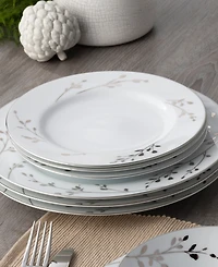 Noritake Birchwood Set of 4 Salad Plates, Service For 4