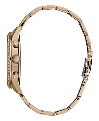 Guess Women's Multi-function Rose Gold Tone Stainless Steel Watch 40 mm