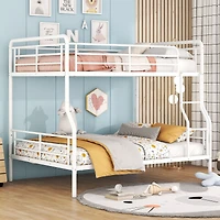 Streamdale Full Xl Over Queen Metal Bunk Bed