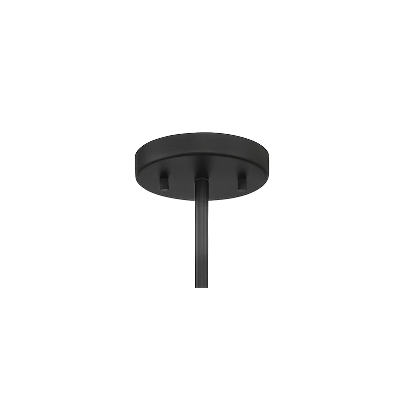 Possini Euro Design Marco Industrial Ceiling Light Semi Flush Mount Fixture 26" Wide Black 6-Light Branching for Bedroom Kitchen Living Room Hall
