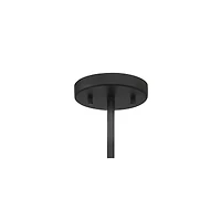 Possini Euro Design Marco Industrial Ceiling Light Semi Flush Mount Fixture 26" Wide Black 6-Light Branching for Bedroom Kitchen Living Room Hall