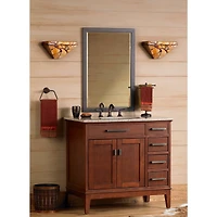 Robert Louis Tiffany Budding Branch Wall Light Sconce Art Glass Hardwire 14" Fixture for Bedroom Bathroom Vanity Reading Living Room Hallway Hous