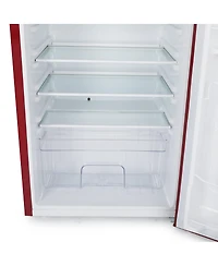 4.5 Cu. Ft. Tm Retro Refrigerator,Red