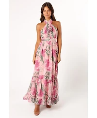 Petal and Pup Women's Lennon Halterneck Maxi Dress