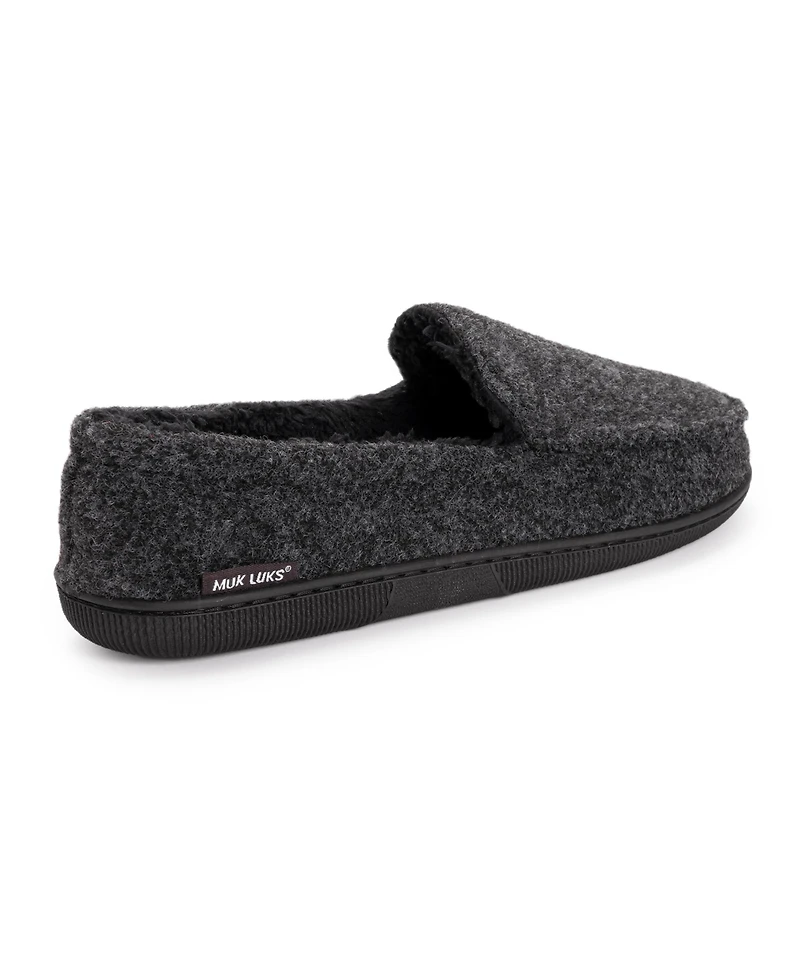Muk Luks Men's Faux Wool Moccasin Slippers