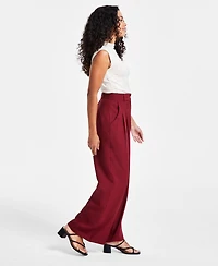 Bar Iii Petite Wide-Leg Pants