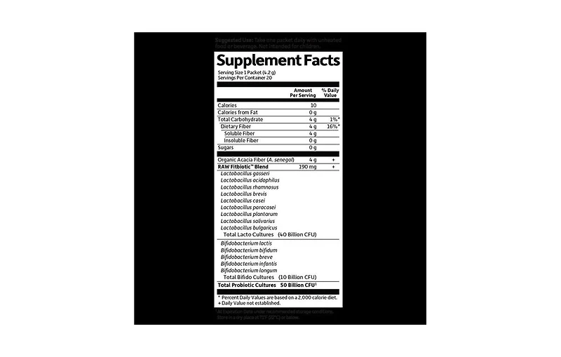 Garden of Life Dr. Formulated Probiotics Fitbiotic, 20 Packets