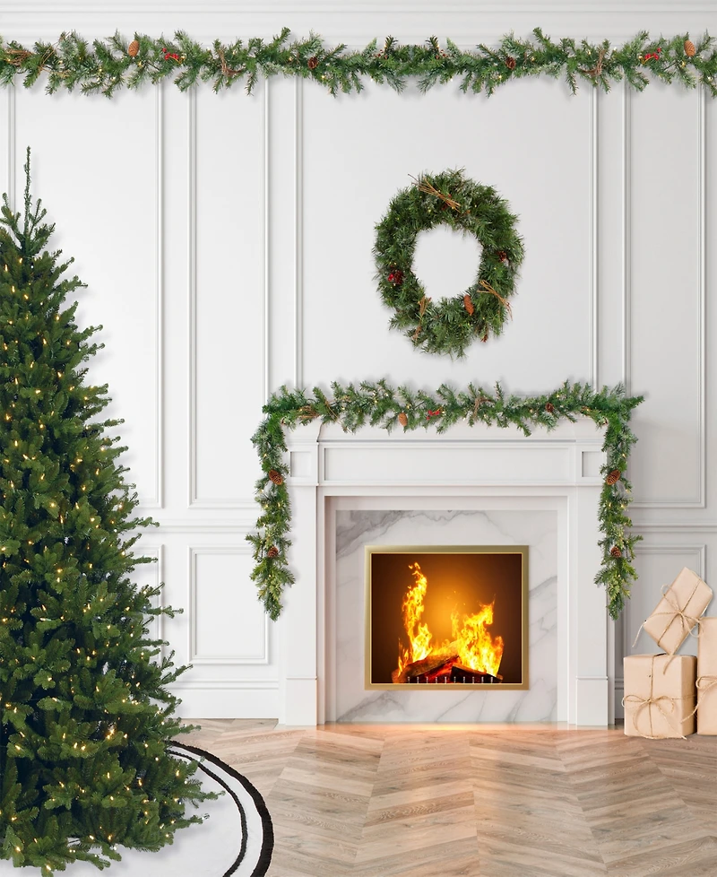 National Tree Company 9 ft. Glistening Pine Garland