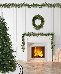 National Tree Company 9 ft. Glistening Pine Garland