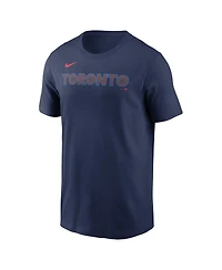 Nike Men's Navy Toronto-Blue Jays 2024 City Connect Wordmark T-Shirt