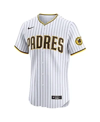 Nike Men's Manny Machado White San Diego Padres Home Elite Jersey