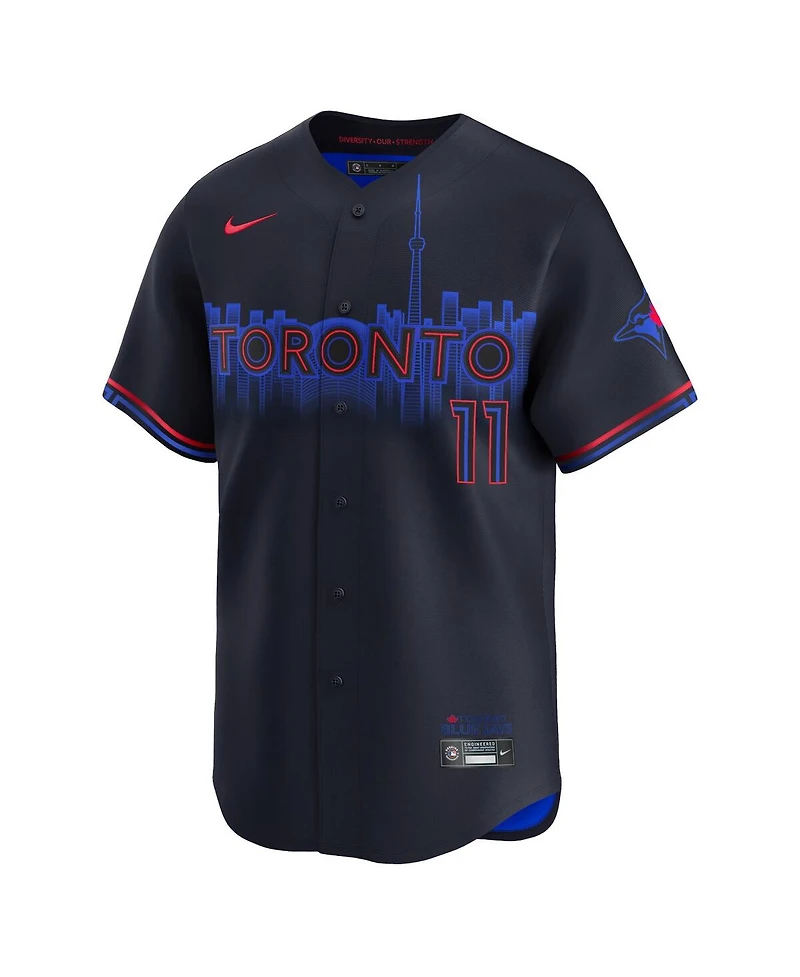 Nike Men's Bo Bichette Navy Toronto Blue Jays 2024 City Connect Limited Player Jersey