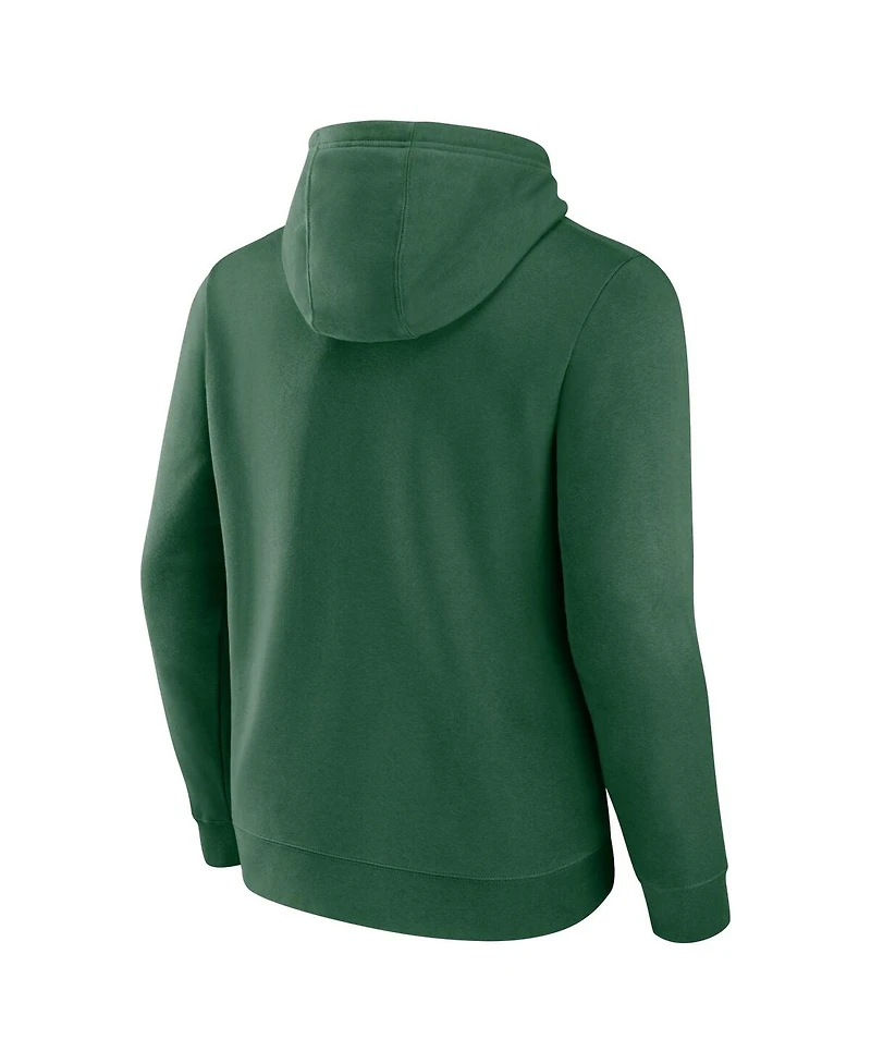 Fanatics Men's Green New York Jets Primary Logo Pullover Hoodie