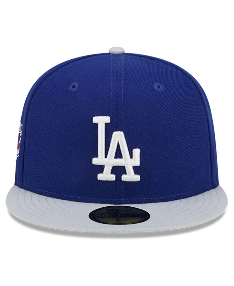 New Era Men's Royal Los Angeles Dodgers Big League Chew Team 59FIFTY Fitted Hat
