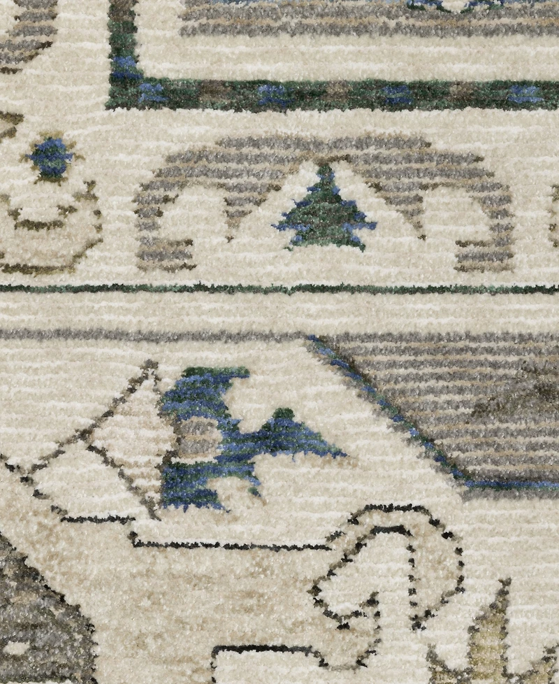 Oriental Weavers Hastings HA04U 2'3x7'6 Runner Area Rug