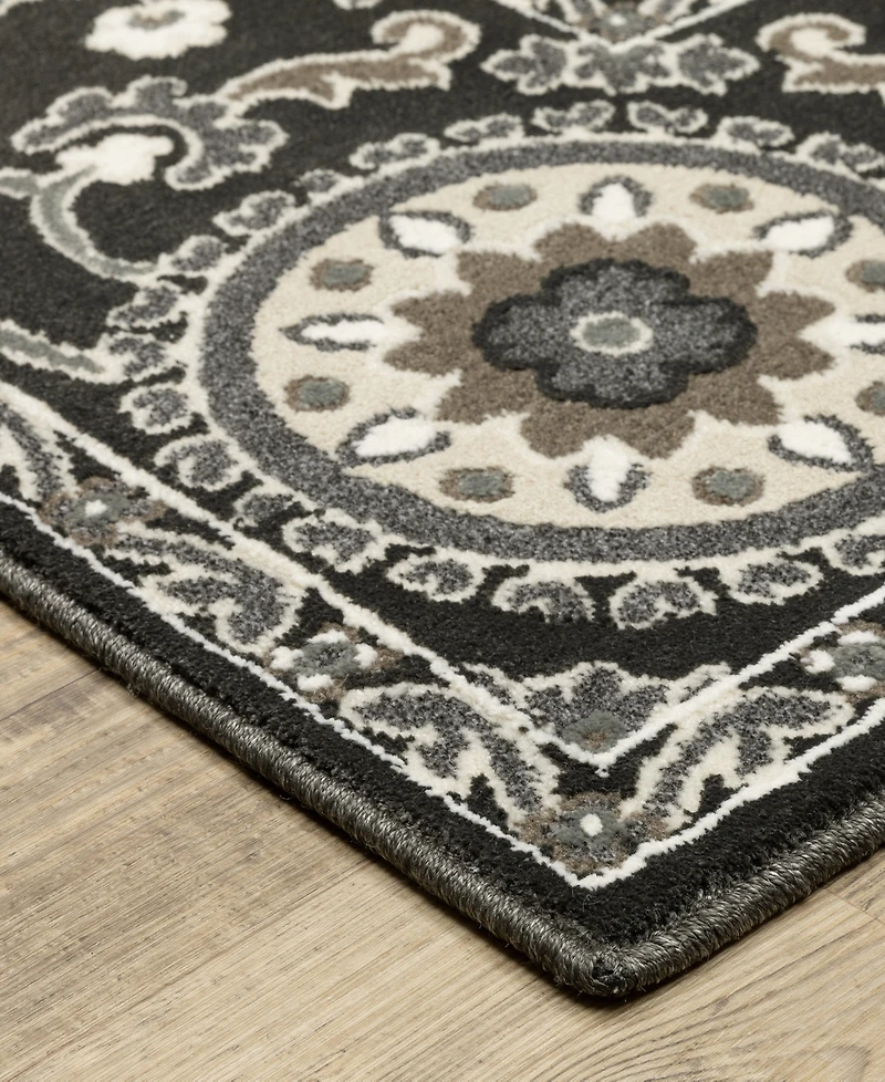 Oriental Weavers Raylan RAY05 2'3x7'6 Runner Area Rug