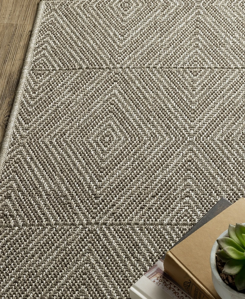Oriental Weavers Caicos CA08A 1'10x7'6 Runner Area Rug