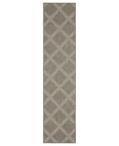 Oriental Weavers Caicos CA02N 1'10x7'6 Runner Area Rug