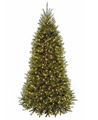 National Tree Company 7.5 ft. Pre-Lit Dunhill Fir Hinged Artificial Christmas Tree