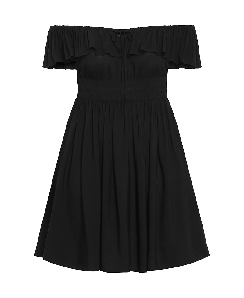 City Chic Women's Tahitian Dress