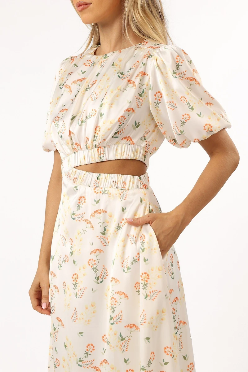 Petal and Pup Women's Aminah Puff Sleeve Dress