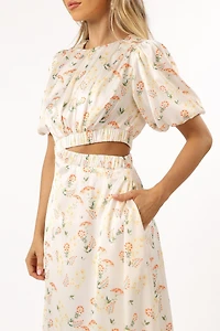 Petal and Pup Women's Aminah Puff Sleeve Dress