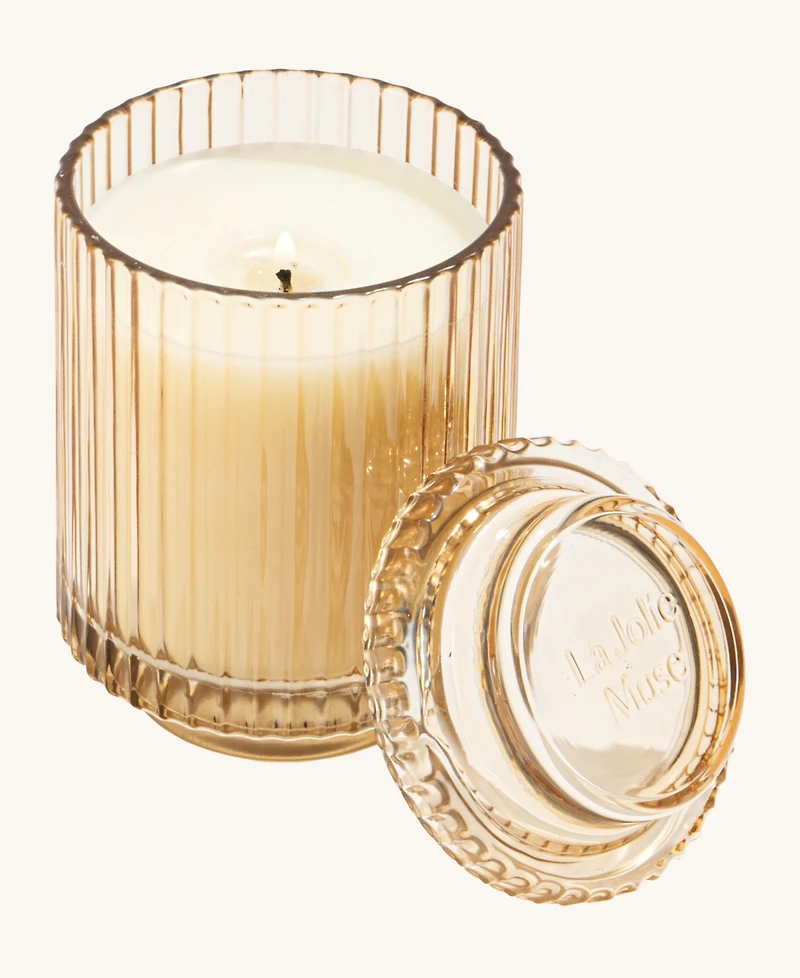 La Jolie Muse Amelie Candle, Tahitian Lychee, 11 oz