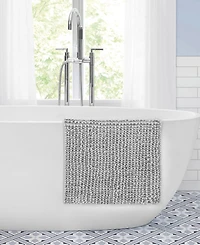 Laura Ashley Butter Chenille Bath Mat, 20" x 34"