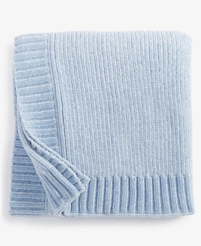 First Impressions Baby Boys Travel Chenille Sweater Blanket, Created for Macy's