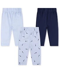 Nike Baby Boys or Girls Essentials Pull-On Pants, Pack of 3