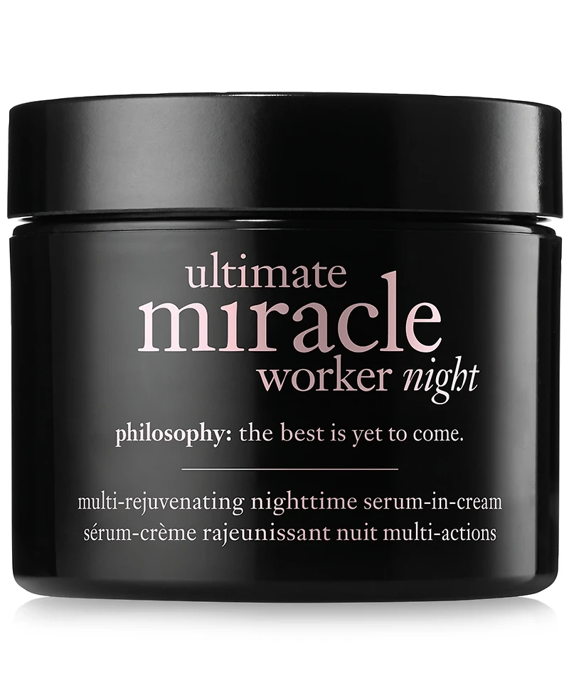 philosophy ultimate miracle worker night, 2 oz.