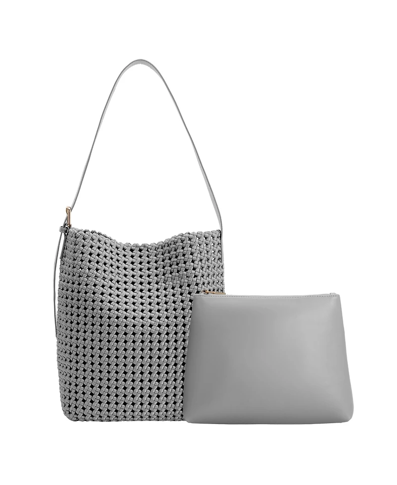 Melie Bianco Women's Celine Magnetic Snap Handbag
