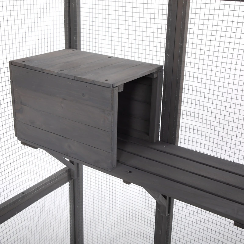 Streamdale Extra Large Cat Cage - Gray