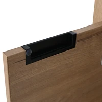 24 Inch Bathroom Cabinet with Sink, Soft Close Doors