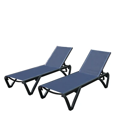 Simplie Fun Modern Chaise Lounge Adjustable, Durable, Long-Lasting Comfort