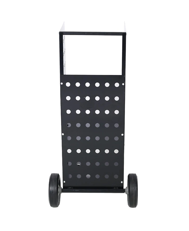 Streamdale Furniture Xl Fireplace Wood Carriage Durable Storage and Transport Solution