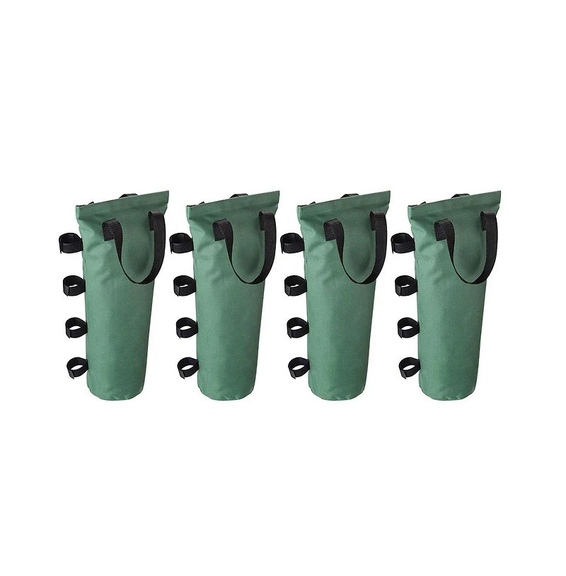 4 Pcs 18" Monoshock Weight Sand Bag for Outdoor Pop Up Canopy Tent Shelter Garden