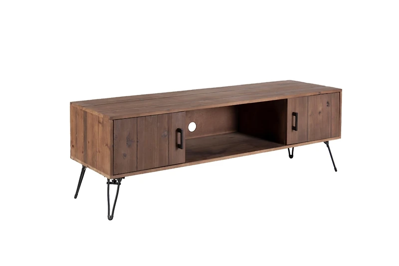 Streamdale Reclaimed Wood Media Tv Stand with Storage
