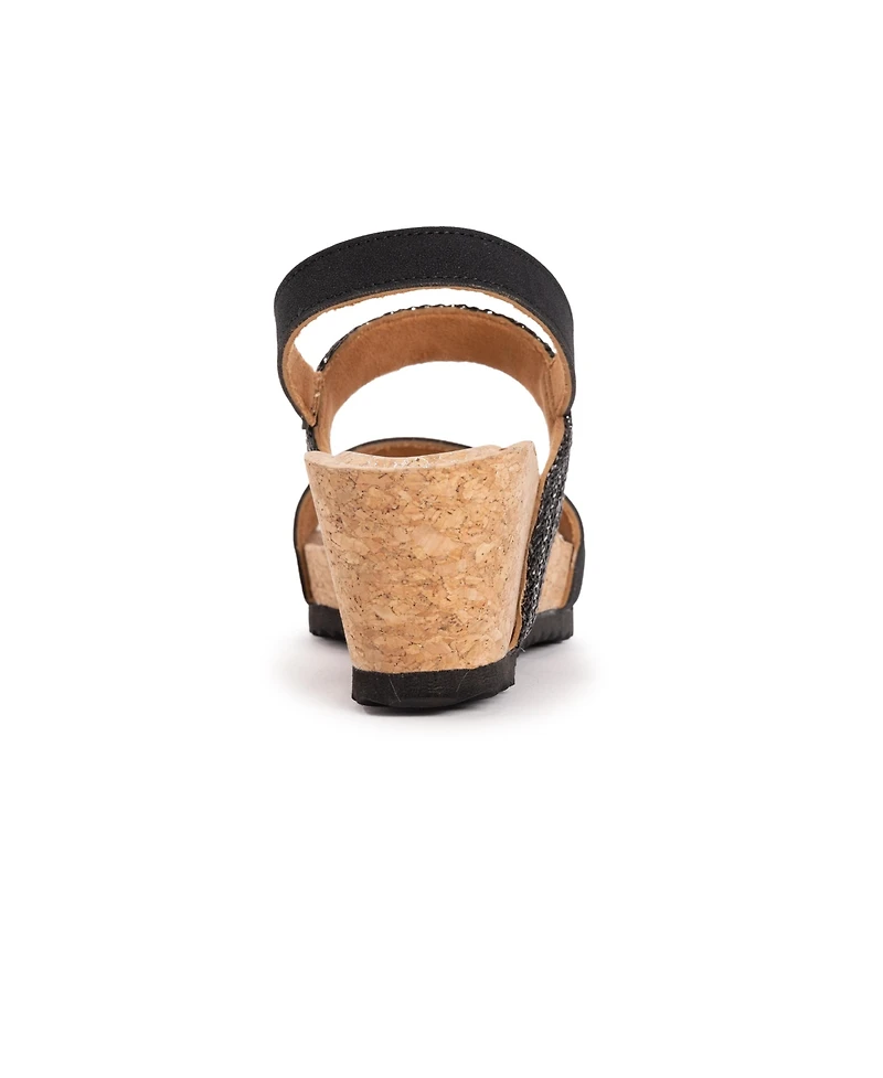 Muk Luks Women's Wendy Wedge Sandal