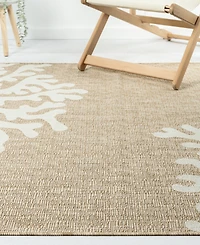 Lr Home Nassau 6'6"x9' Outdoor Area Rug