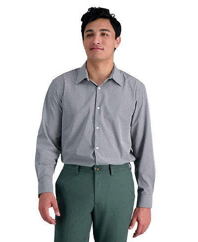 Haggar Men's Classic-Fit Smart Wash Dress Shirt